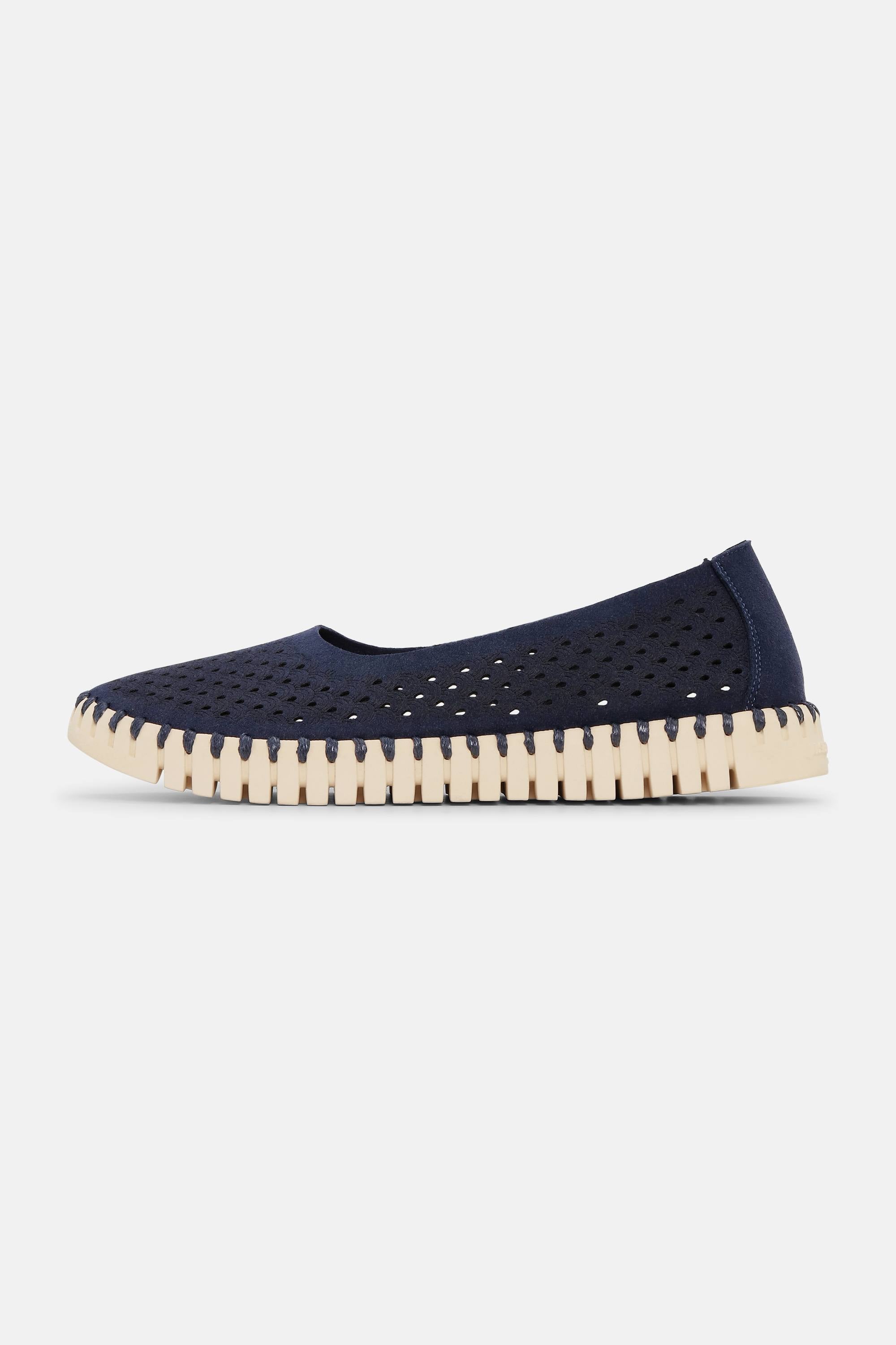 Ballerinas - Dark Indigo Pearled Ivory